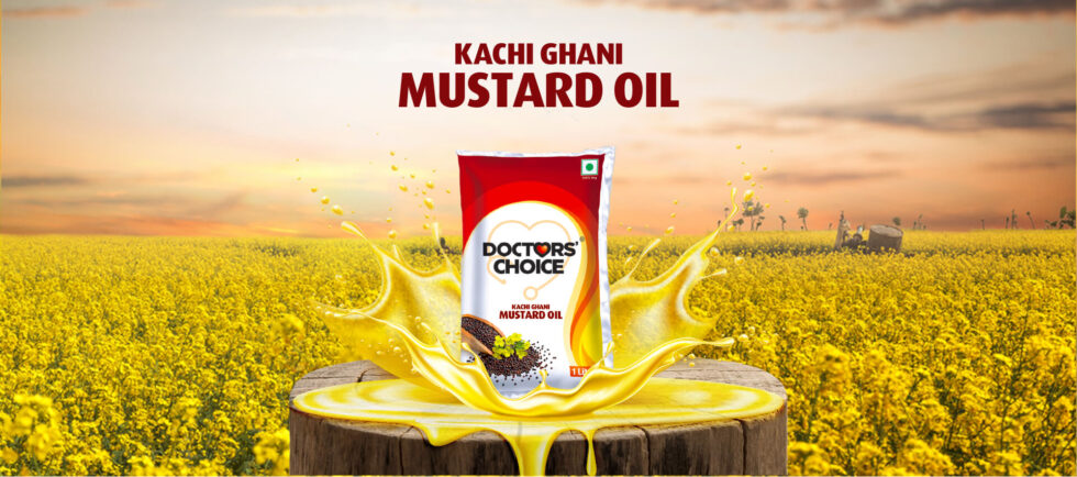 Omega Rich Kachi Ghani Mustard Oil By Doctors Choice