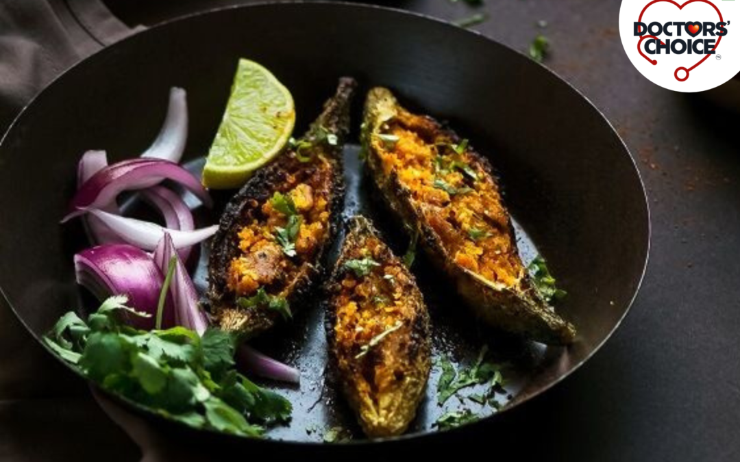 Bharwa Karela With Sweet Potato