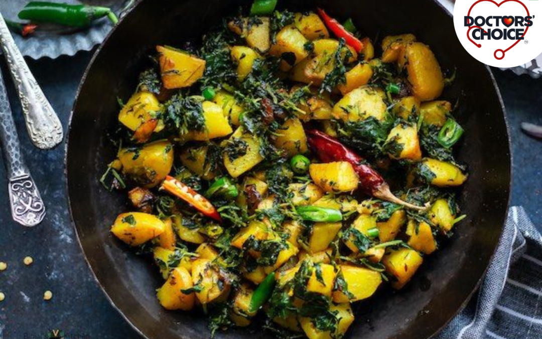 Simple Jeera Methi Aloo Using Refined Sunflower Oil