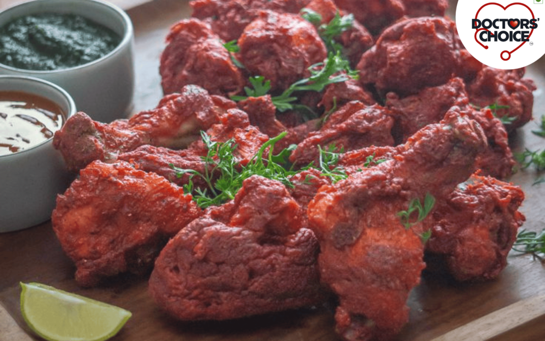 Crispy Fried Chicken Marinated in a Blend of Spices and Sunflower Oil