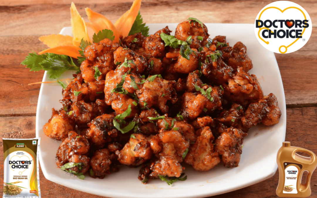 Gobi Manchurian Recipe with Rice Bran Oil