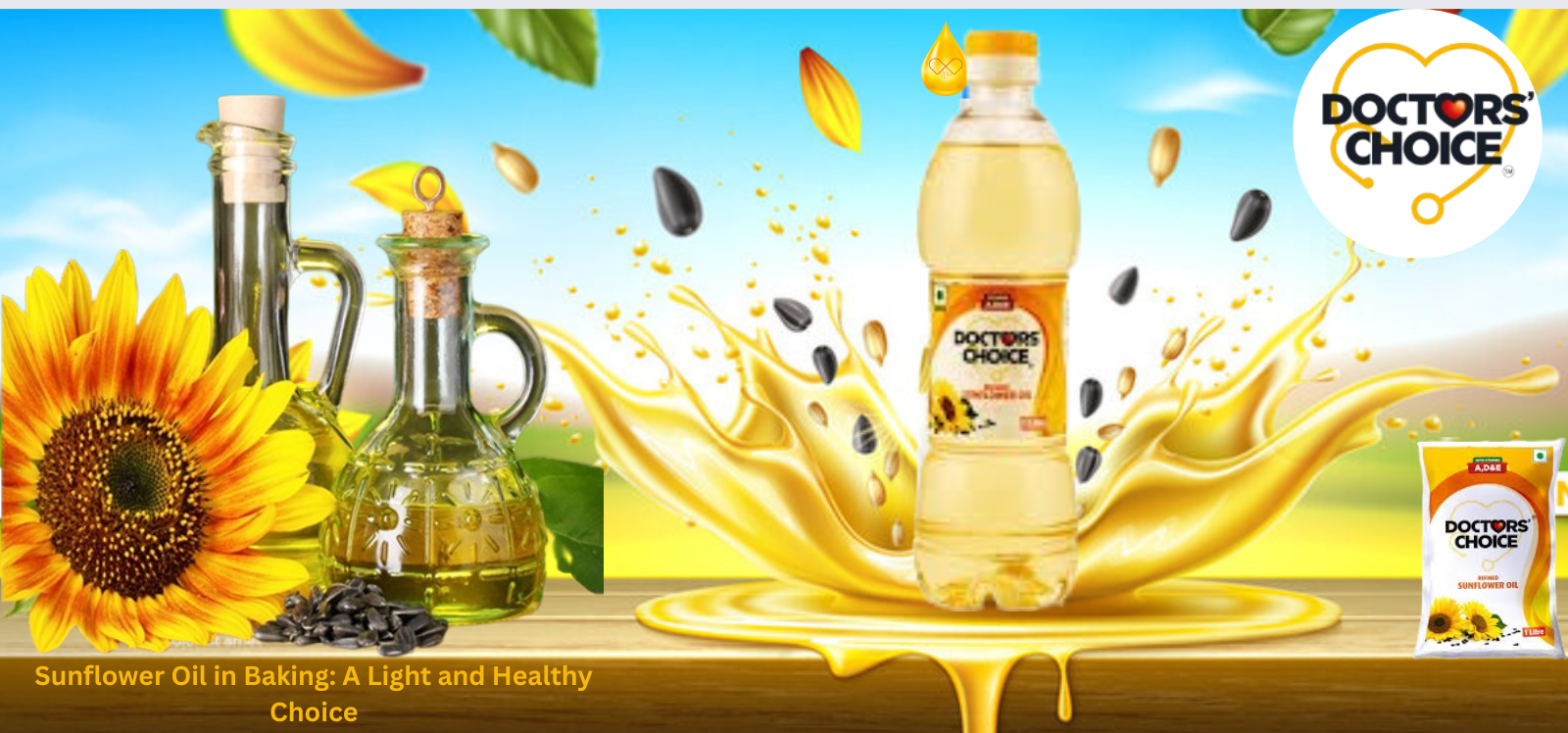 Sunflower Oil in Baking: A Light and Healthy Choice